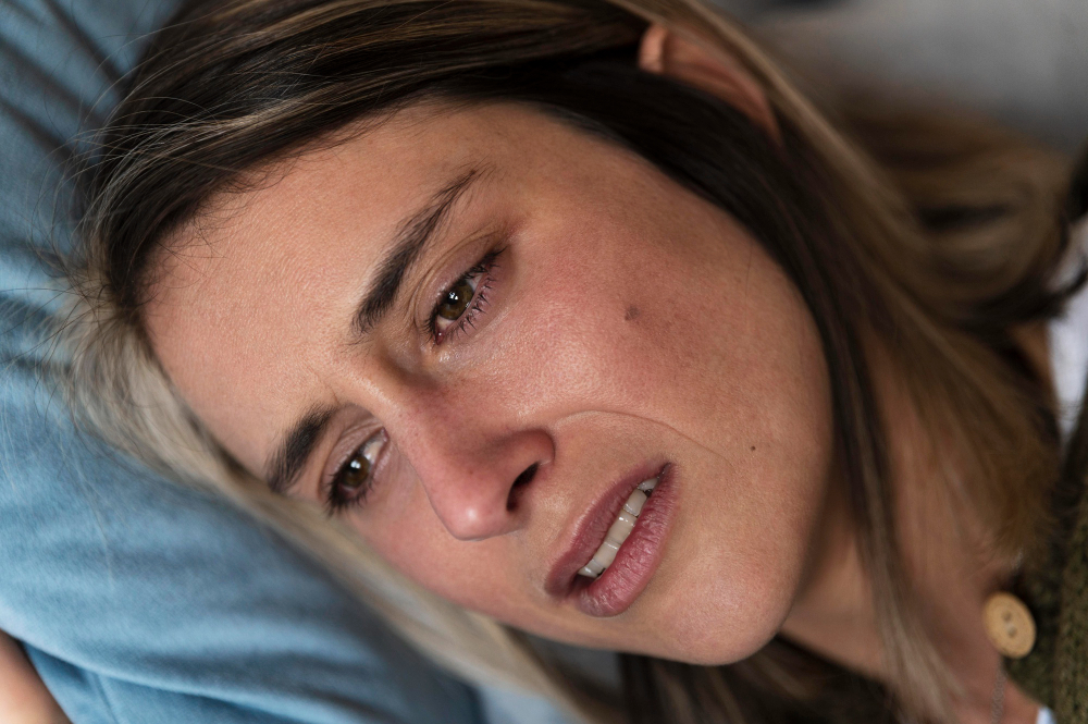 femme qui pleure